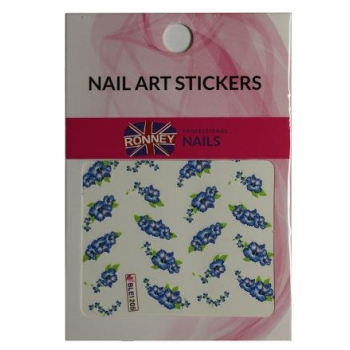 RONNEY - Naklejki wodne na paznokcie NAILART STICKERS RN 126    !